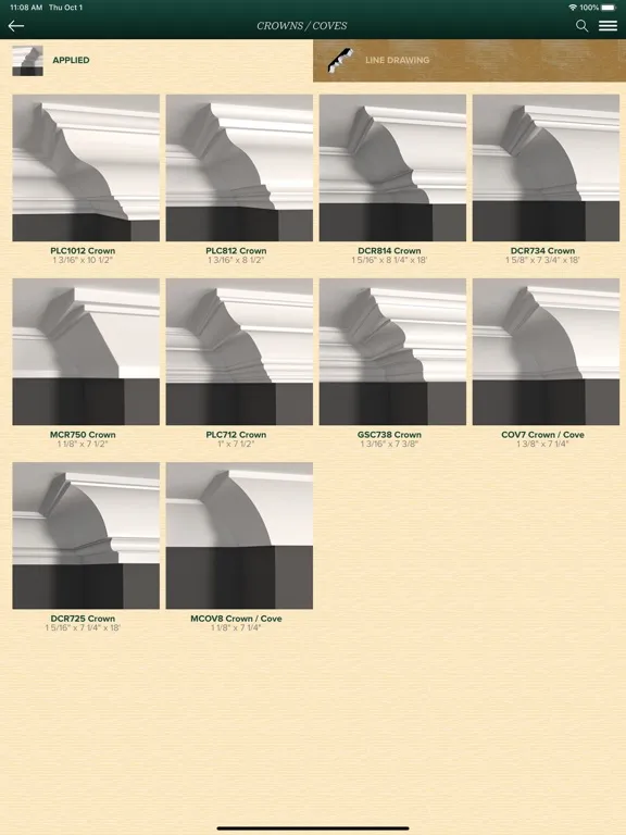 Capturas de tela do Garden State Lumber iPad 