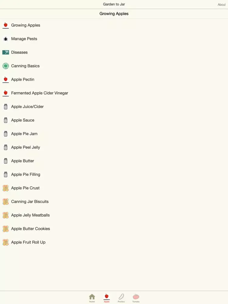 Garden to Jar iPad  Screenshots