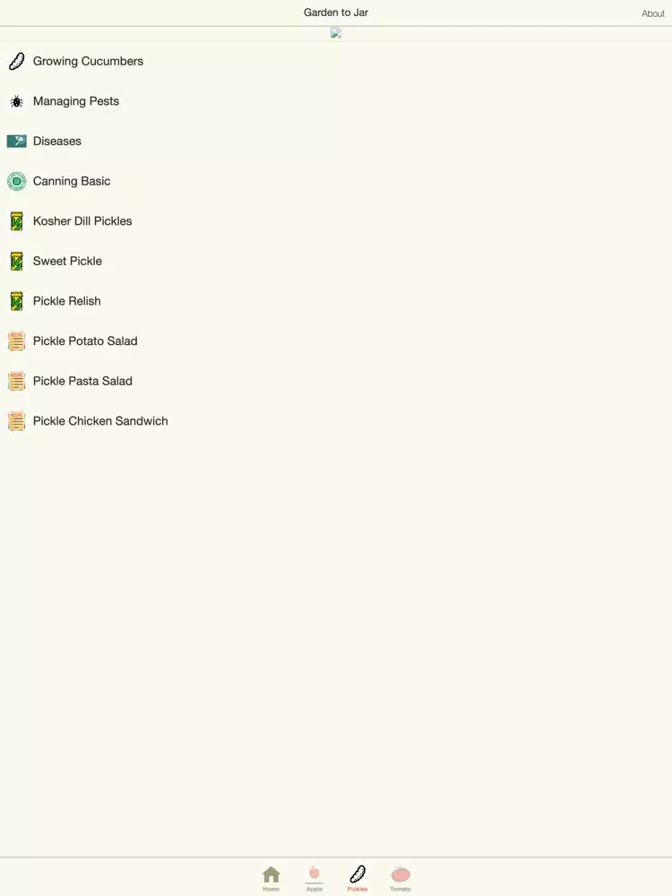 Garden to Jar iPad  Screenshots