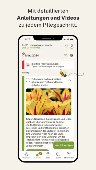 Capturas de tela do Gardify: Dein Garten Assistent