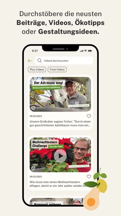 Capturas de tela do Gardify: Dein Garten Assistent