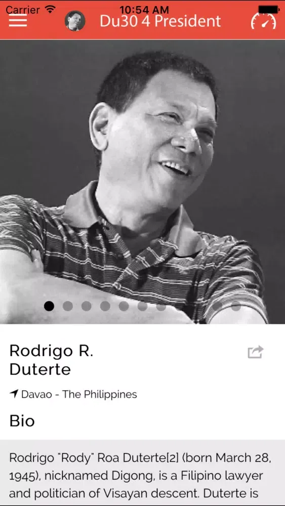Capturas de pantalla de Du30 4 President