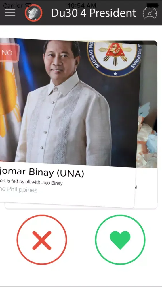 Capturas de pantalla de Du30 4 President
