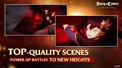 Capturas de tela do Black Clover M