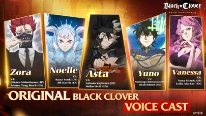 Capturas de tela do Black Clover M