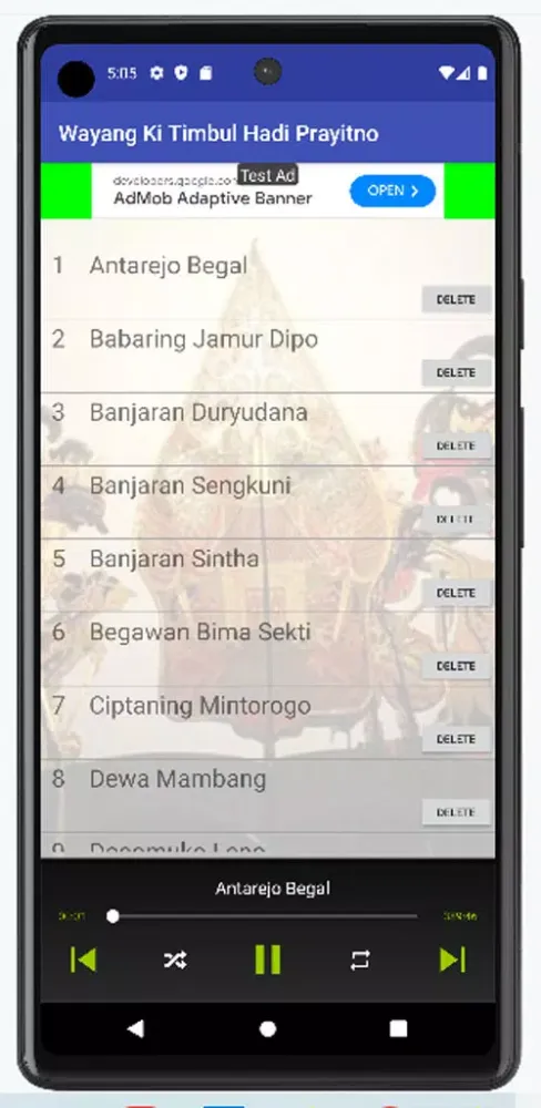 Ảnh chụp màn hình của Wayang Ki Timbul Hadi Prayitno