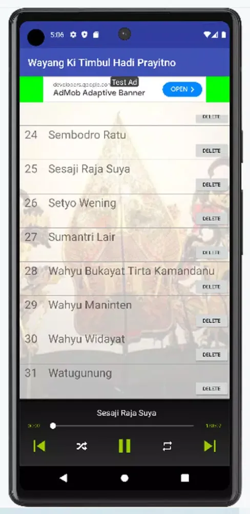 Ảnh chụp màn hình của Wayang Ki Timbul Hadi Prayitno
