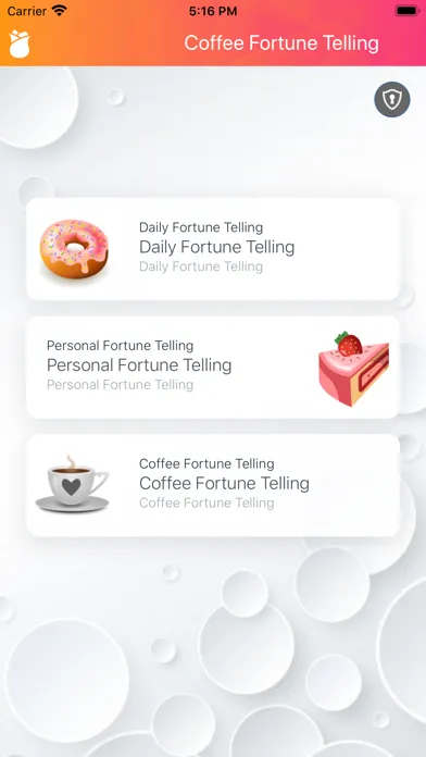 Zrzuty ekranu Coffee Fortune Telling - Pro