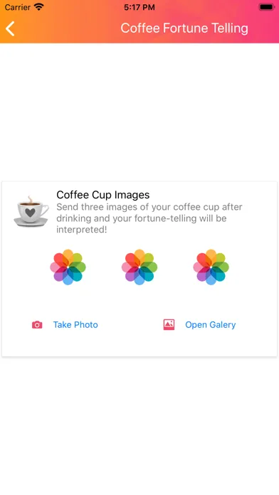 Zrzuty ekranu Coffee Fortune Telling - Pro
