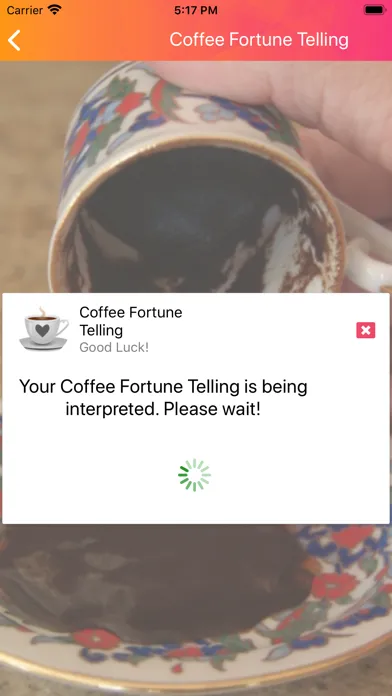 Zrzuty ekranu Coffee Fortune Telling - Pro