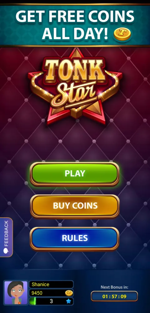 Ảnh chụp màn hình của Tonk Star