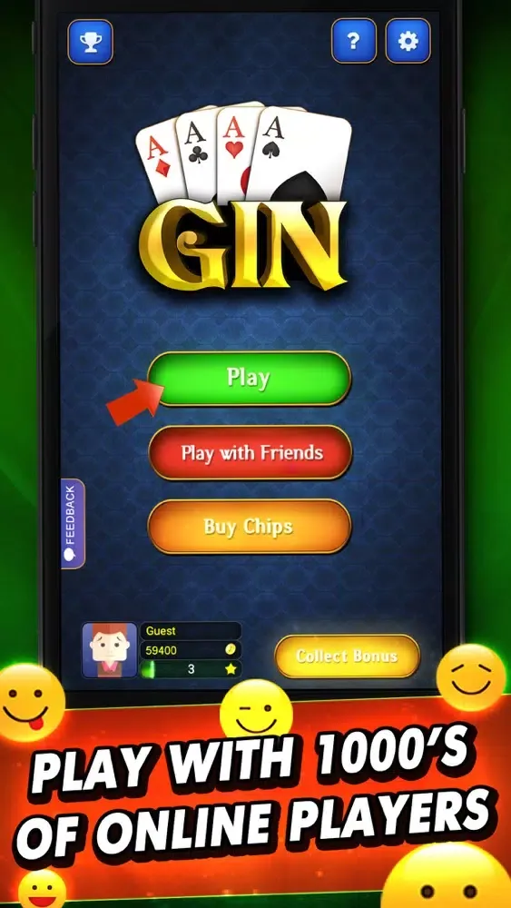 Gin Rummy League سکرین شاٹس