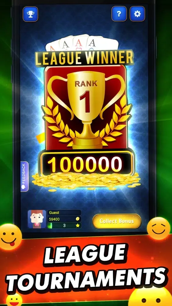 Gin Rummy League سکرین شاٹس