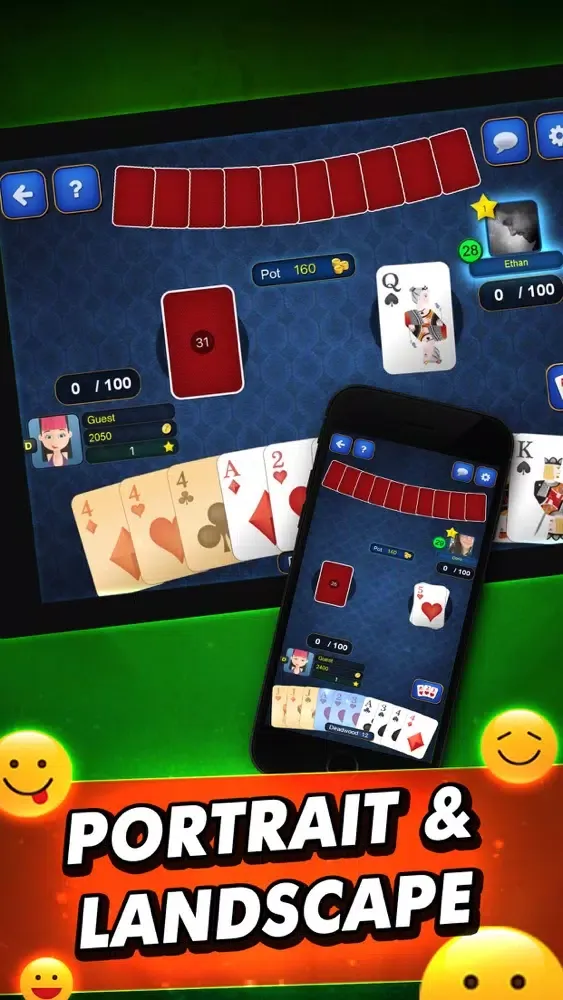 Gin Rummy League سکرین شاٹس