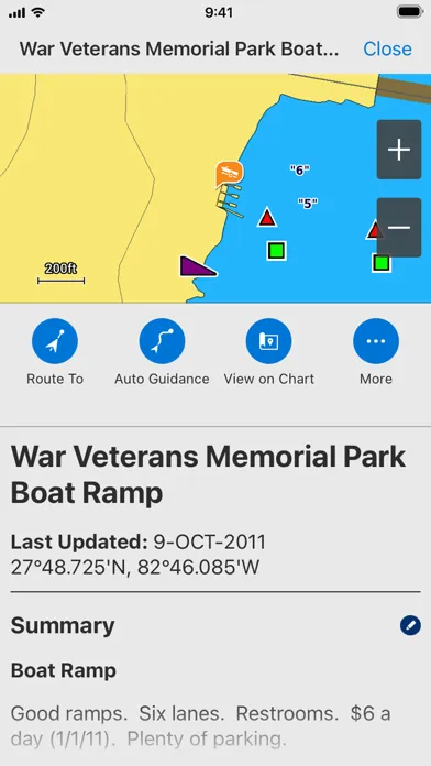 ActiveCaptain®應用截圖