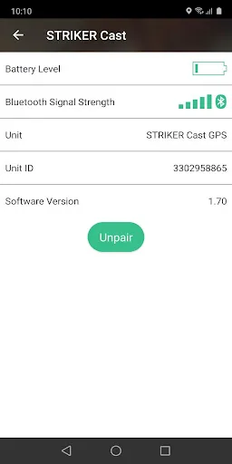 Garmin STRIKER™ Cast应用截图