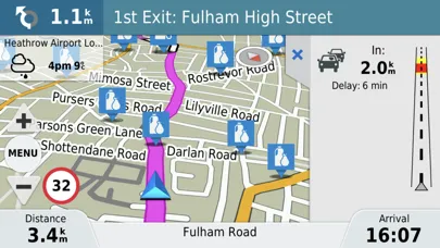 Zrzuty ekranu Garmin Motorize