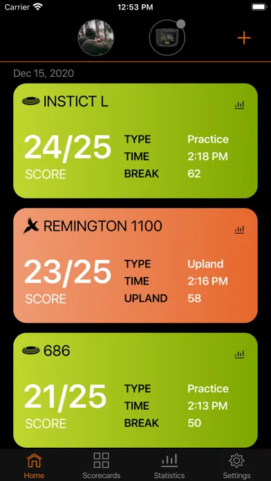 Garmin Xero® S स्क्रीनशॉट