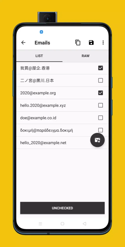 Email Address Extractor Screenshots