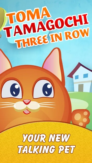 Tamagochi Toma: three in row! Screenshots
