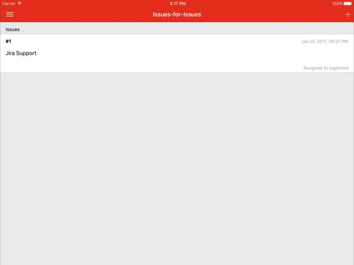 Zrzuty ekranu Issues: Issue Tracker for Github iPad 