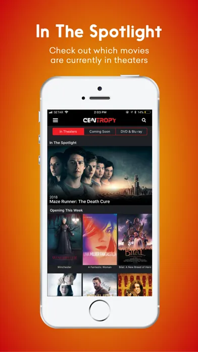 Centropy Moviebase سکرین شاٹس