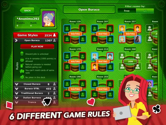 BurracoON iPad  Screenshots