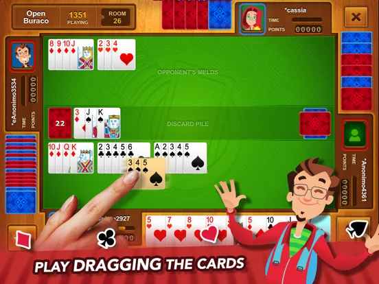 BurracoON iPad  Screenshots