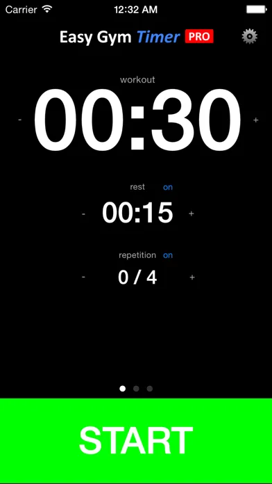 Ảnh chụp màn hình của Easy Gym Timer PRO