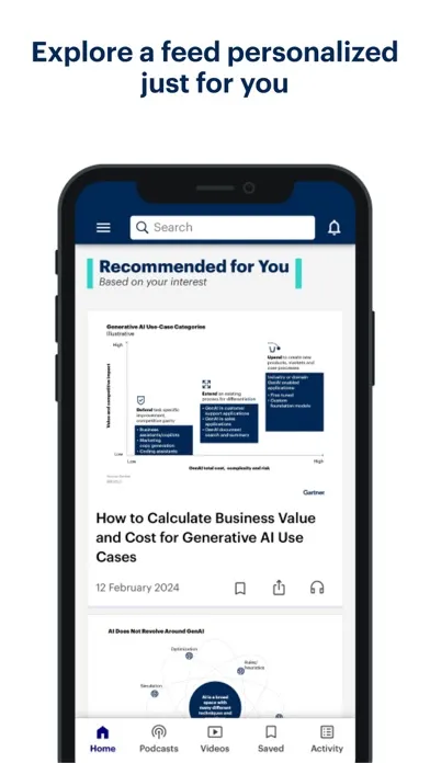 My Gartner Mobile স্ক্রিনশট