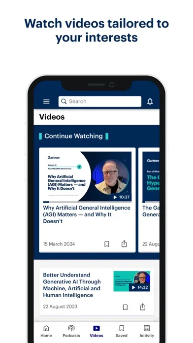 My Gartner Mobile স্ক্রিনশট