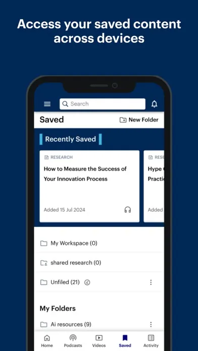 My Gartner Mobile স্ক্রিনশট