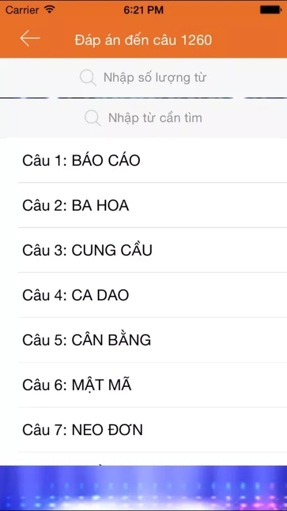 Скриншоты Đáp án bắt chữ 2