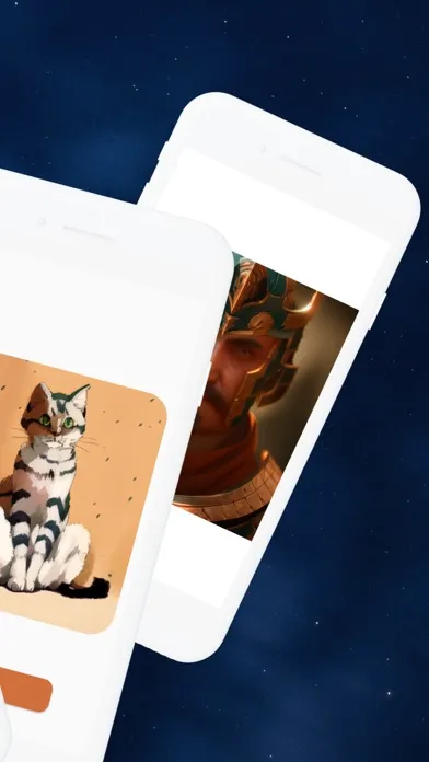 Capturas de tela do Imagine AI
