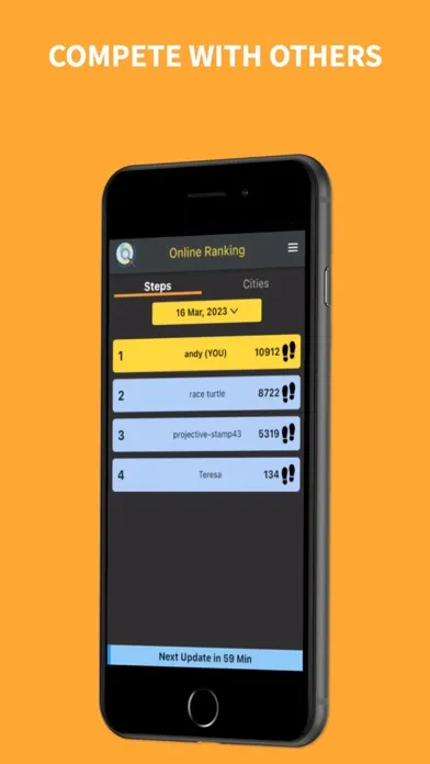 Virtual Walking: Step Tracker Screenshots
