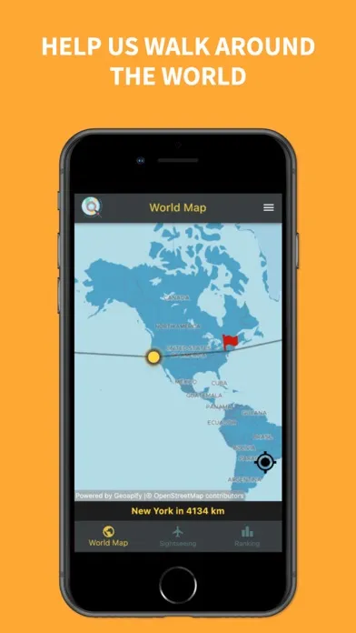 Virtual Walking: Step Tracker Screenshots