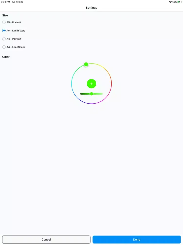 Country Card Builder iPad 應用截圖