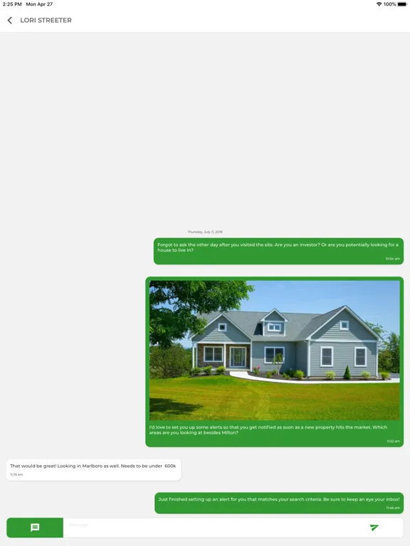 Impact CRM iPad  스크린샷