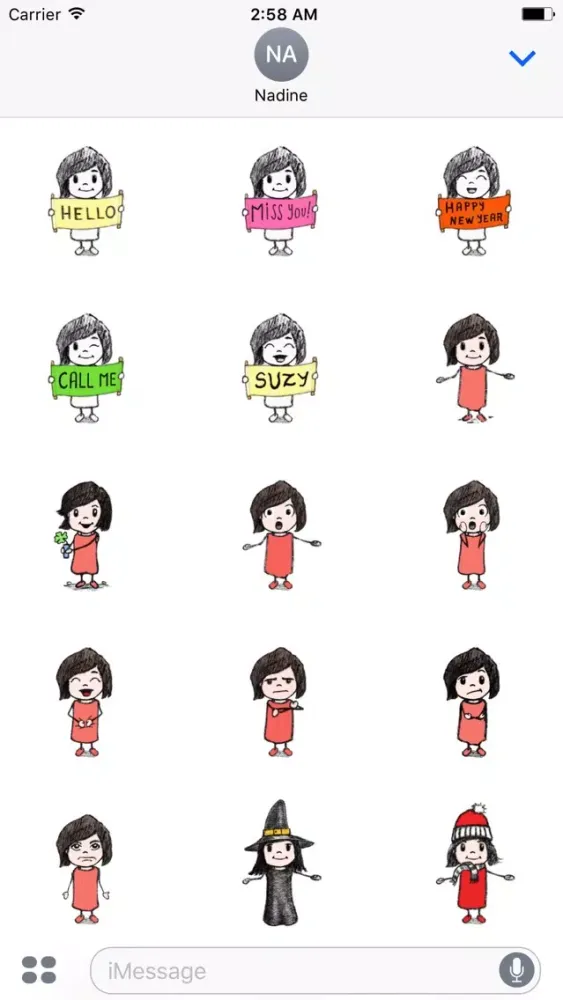 Suzy Stickers應用截圖