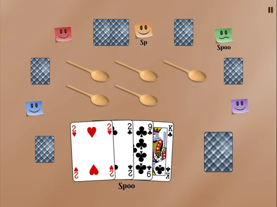 Spoons Card Game iPad  Ekran Görüntüleri