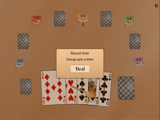 Spoons Card Game iPad  Ekran Görüntüleri