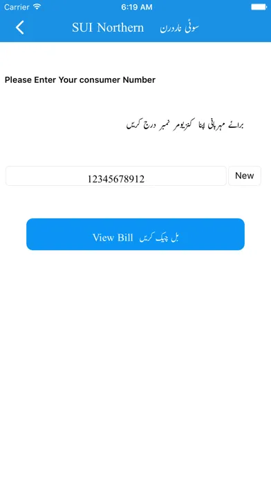 Check Sui Gas Bill স্ক্রিনশট