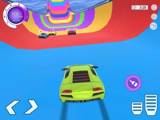 Capturas de tela do Ramps Car Stunt 3D- Stunt Game iPad 