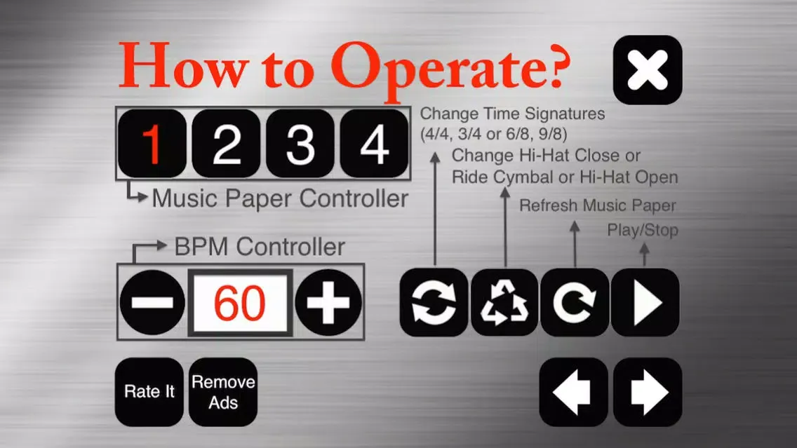 Ảnh chụp màn hình của Drum Rhythm Maker