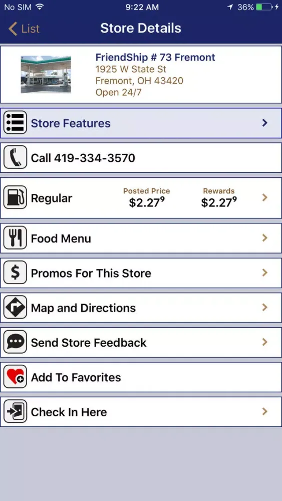 Captures d'écran de Friendship Food Stores