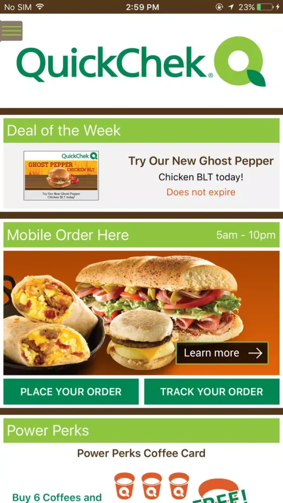 QuickChek Deals Screenshots