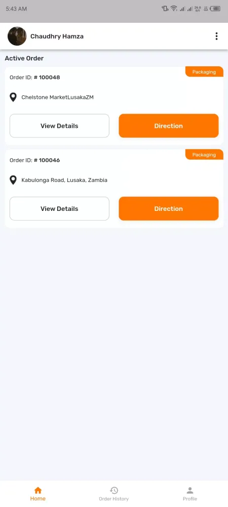 Capturas de pantalla de GasitApp Rider App