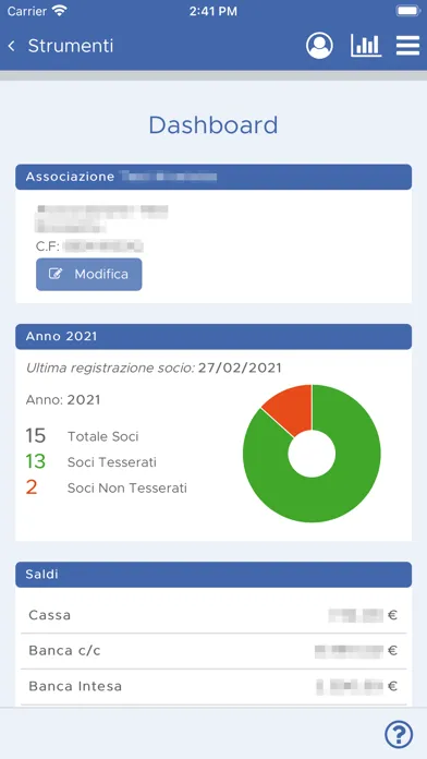 AssociazioneInCloud Screenshots