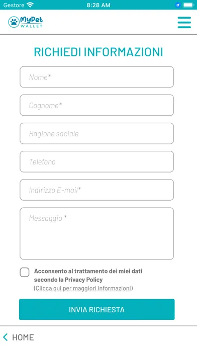 Ảnh chụp màn hình của MyPet Wallet
