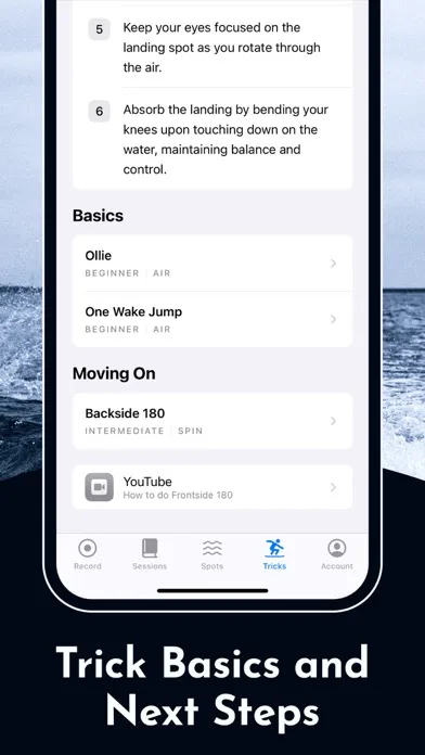 Ảnh chụp màn hình của Wake: Wakeboard Progress Log